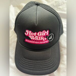 Hot girl walk x ELF cosmetics trucker hat ! nEW